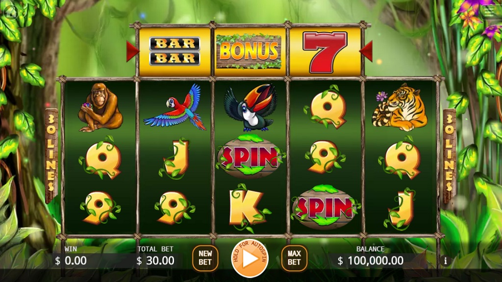 Jungle Mania Slot Screenshot