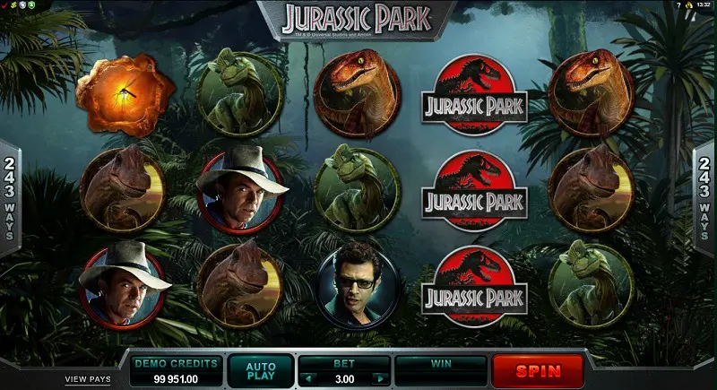 Jurassic Park Online Skjermbilde