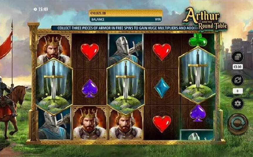 King Arthur Slots Screenshot