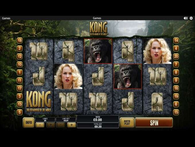 Kong, la 8Âª maravilla del mundo Captura de pantalla