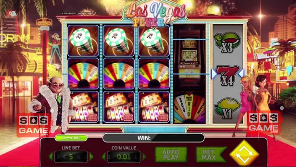 Las Vegas Fever Slot Screenshot
