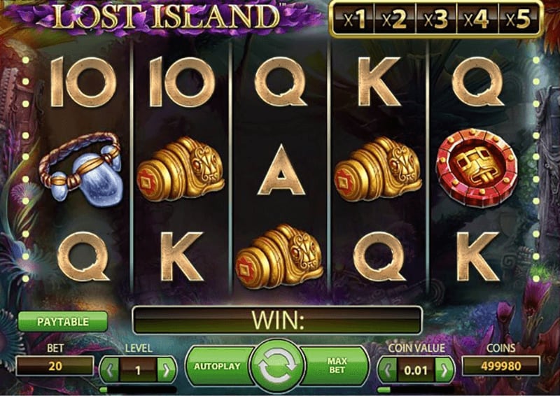 Lost Island Slot Captura de tela