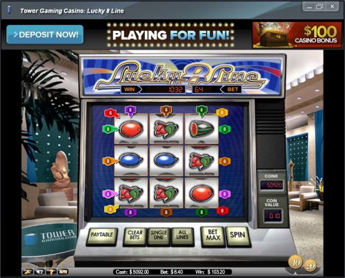 Automaty do gier Lucky 8 Line Zrzut ekranu