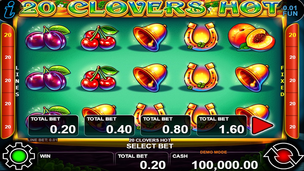 RevisÃ£o do jogo Lucky Clovers Slot Captura de tela