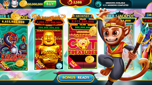 Lucky Dragon Mahjong Slots Screenshot