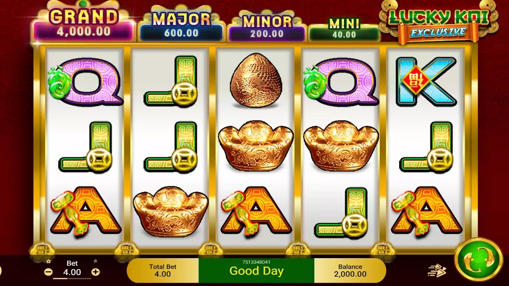 Automat do gry Lucky Koi Zrzut ekranu