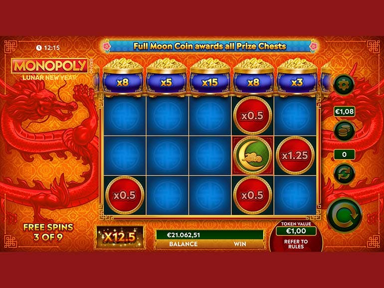 Luna Park Spielautomaten Screenshot