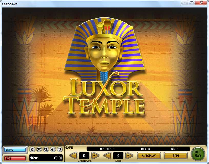 Luxor-tempelet Skjermbilde