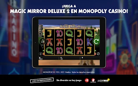 Magic Mirror Slots es un sitio web dedicado a los casinos. Captura de pantalla