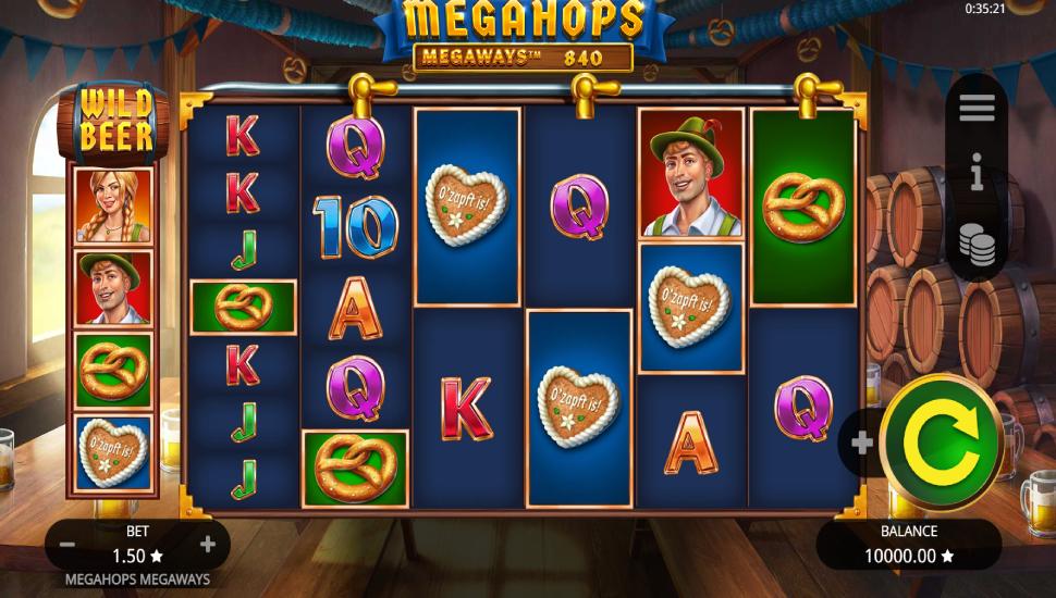 Megahops Megaways Screenshot