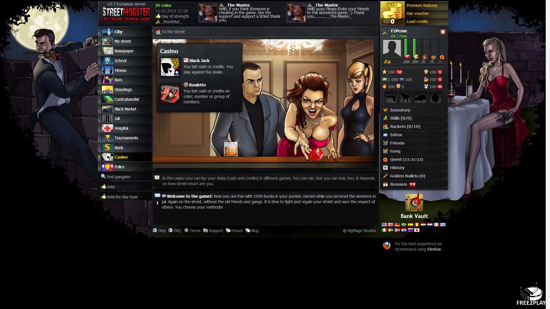 Mobster Cash

Mobster Cash is een website over casino's. Screenshot