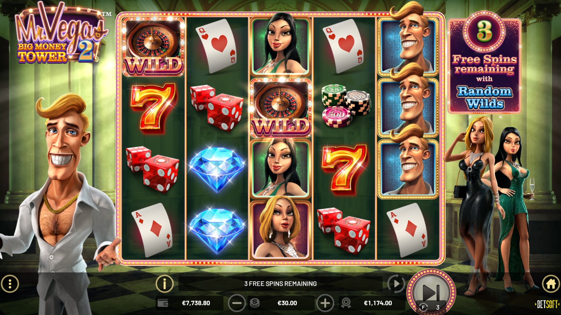 Sr. Vegas 2: Torre de Grandes Ganancias Captura de pantalla