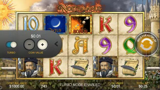 Nostradamus  Prophecy Slot Screenshot
