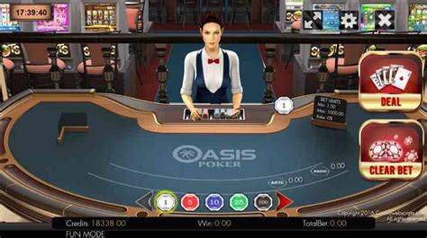 Oasis PokerSlot Screenshot