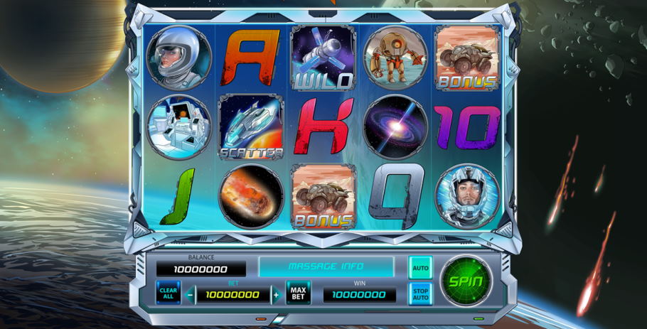 Outta Space Slot Zrzut ekranu