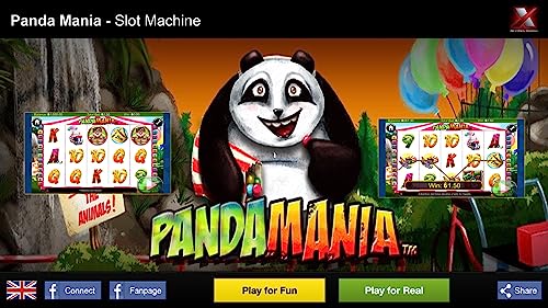 Panda Mania Spilleautomat Skjermbilde