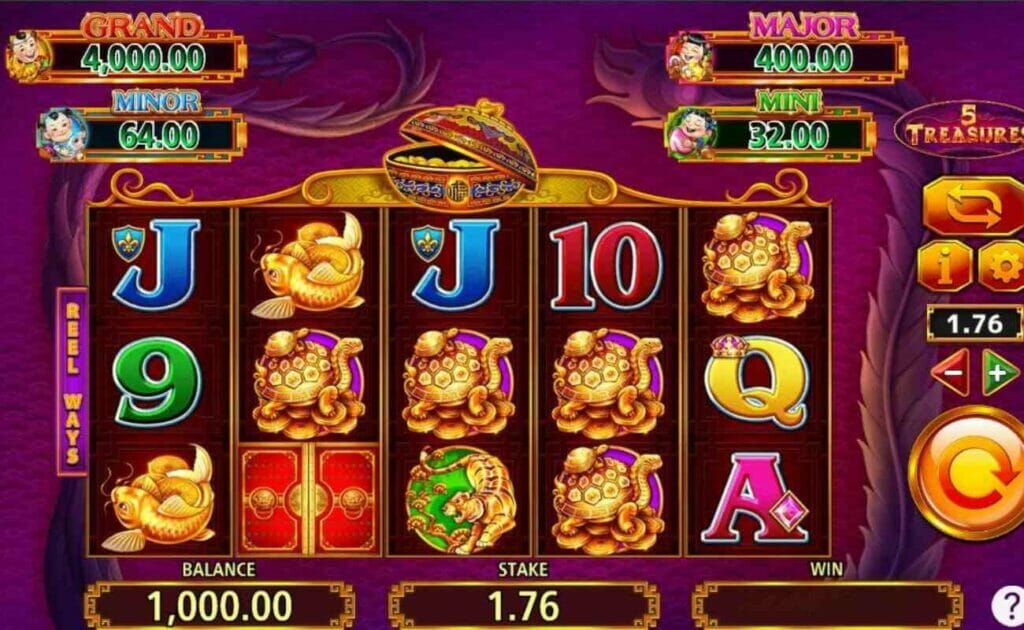 Phoenix And The Dragon Slot            Screenshot