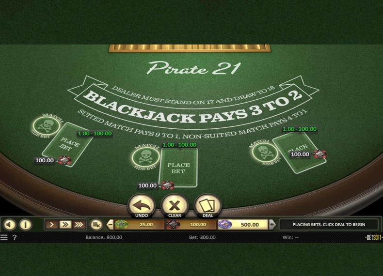 Pirata 21 Blackjack Captura de tela