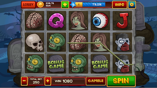 Pflanzen gegen Zombies Slot Screenshot