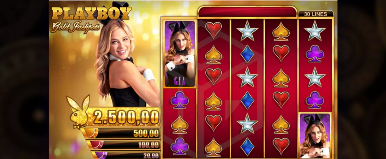 Gra Playboy Gold Slot Zrzut ekranu