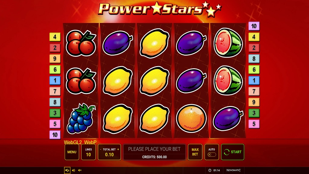 Power Stars Zrzut ekranu
