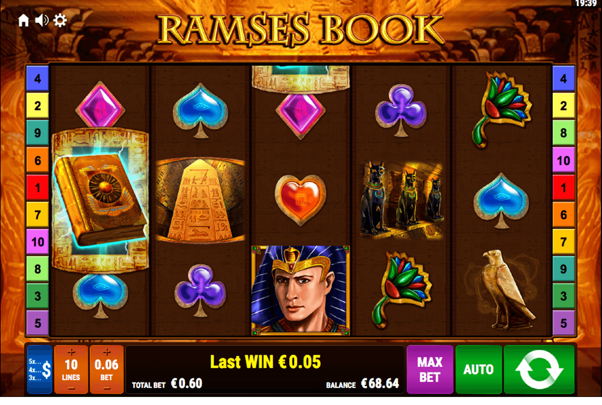 Ramses Book Slot (Automat do gry Ramses Book) Zrzut ekranu