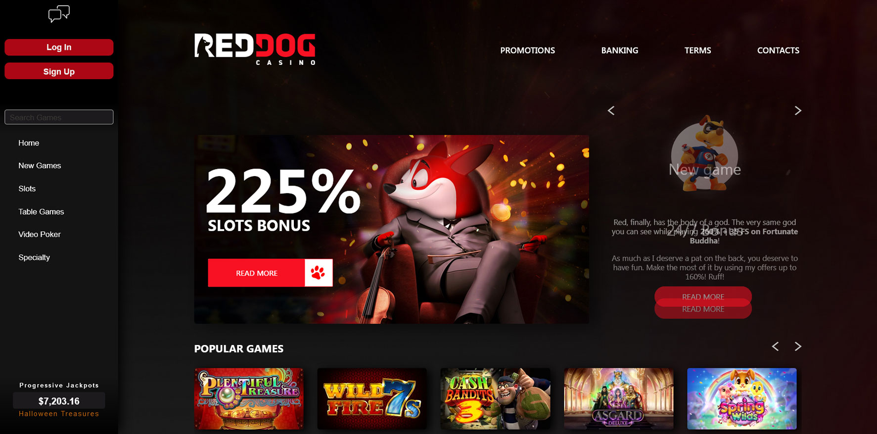Rood Hond Progressief Screenshot