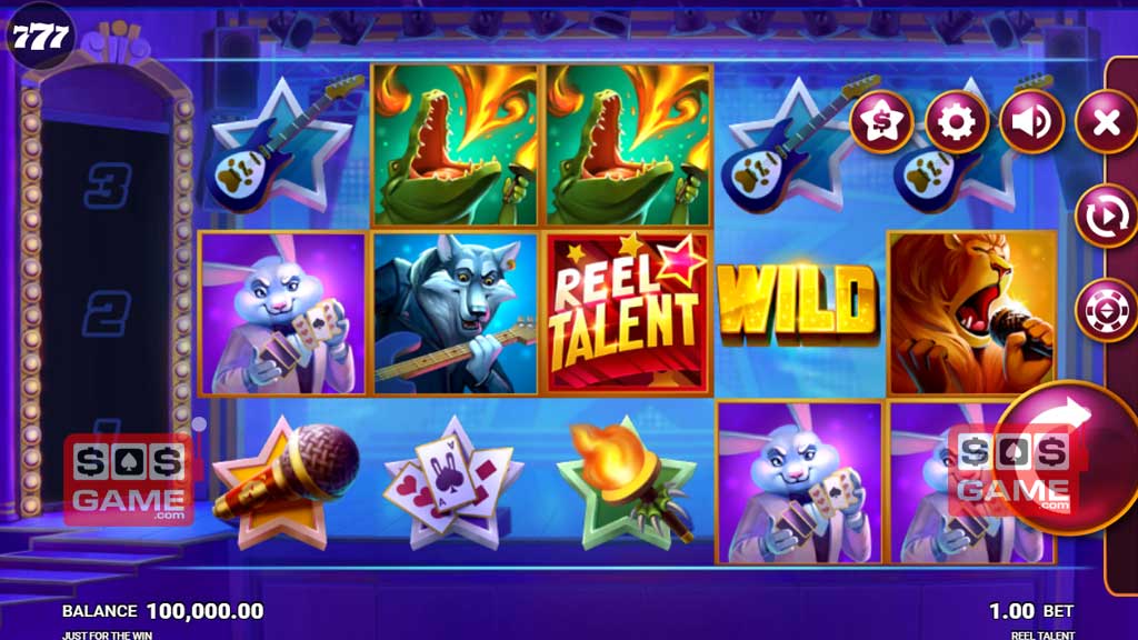 Automat do gry Reel Talent Zrzut ekranu