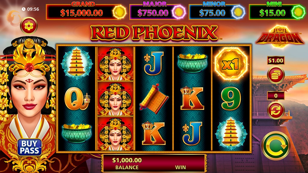 Return Of The Phoenix Slot Screenshot