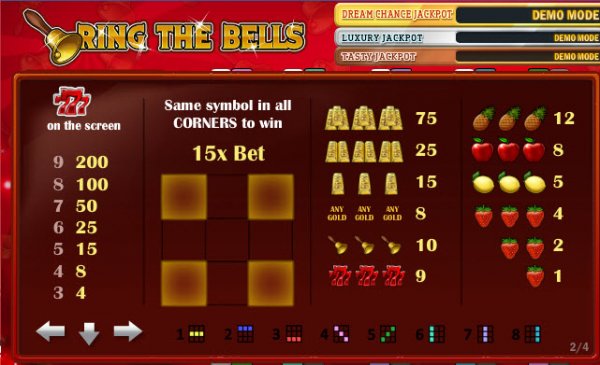 Automat do gier Ring the Bells Zrzut ekranu