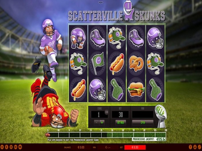 Scatterville Skunks Slot Screenshot