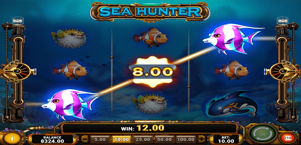 Sea Hunter spilleautomat Skjermbilde