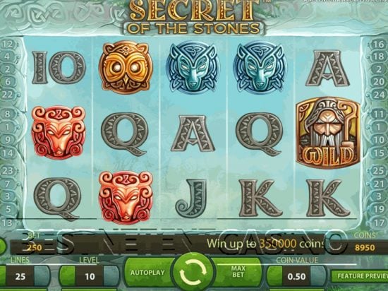 Sekret gry na automacie Secret Of The Stones Zrzut ekranu