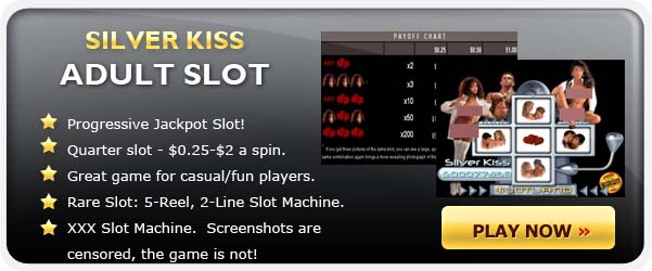 SilverKiss Adult Slots Screenshot