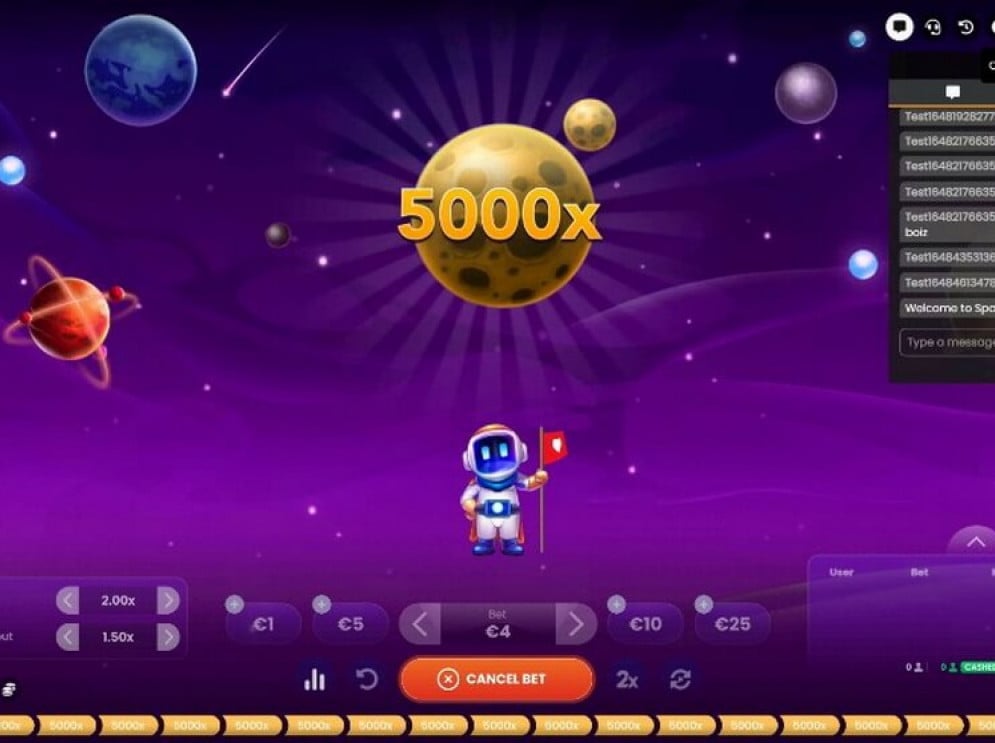 Spacemen Slots Screenshot