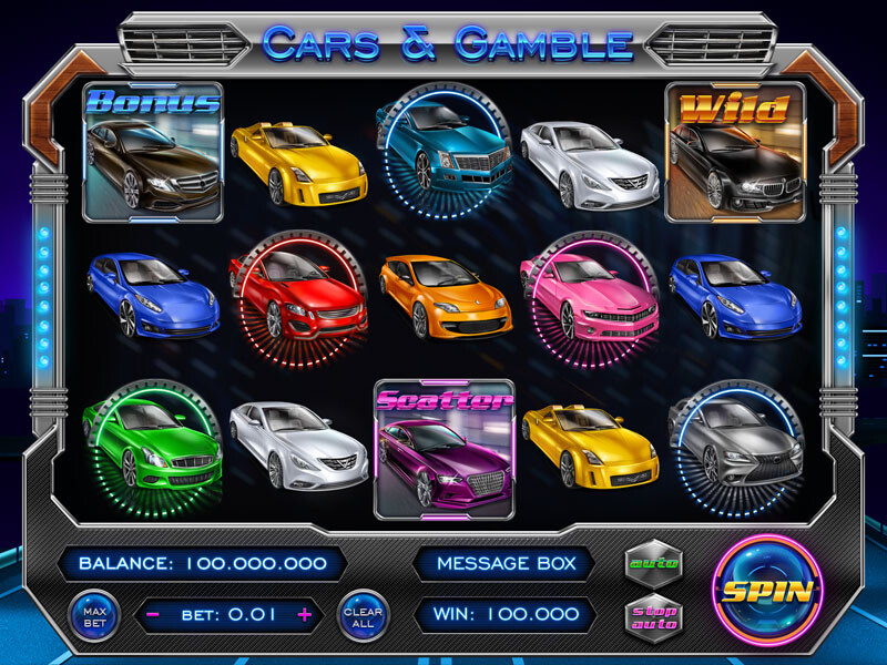 SuperCars Slot Captura de pantalla