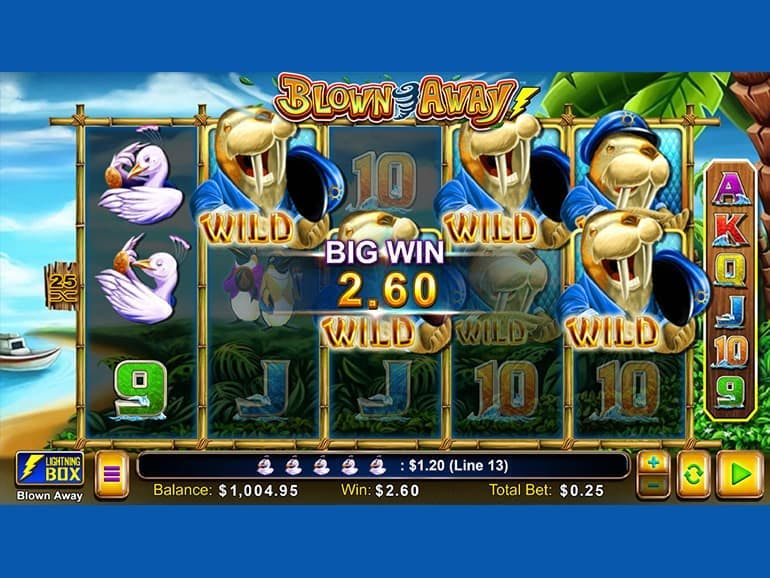 Swept Away Slots Screenshot