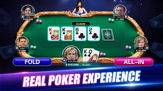 Le poker de table Capture d'écran