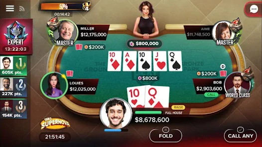 Texas Hold'em Zrzut ekranu