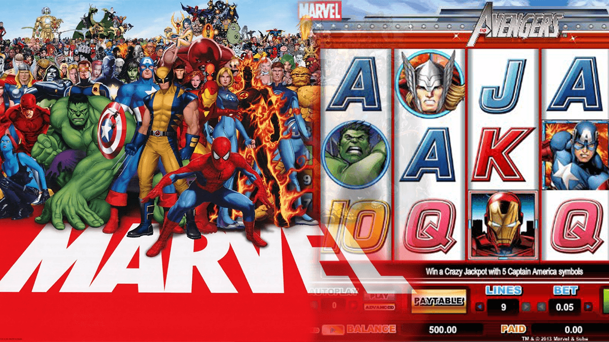 The Avengers Slot Screenshot