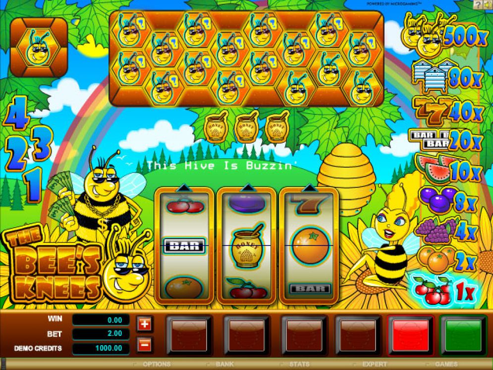 The Bees Knees Slots Screenshot