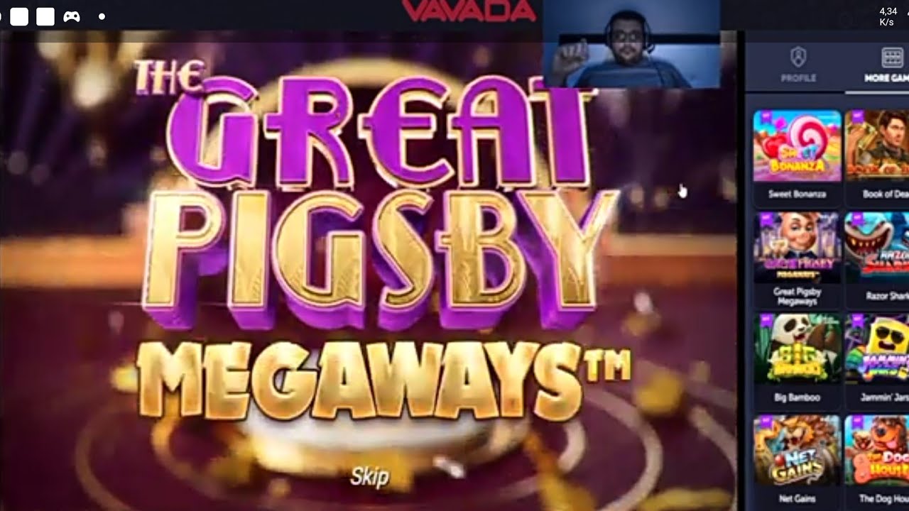 The Great Pigsby Megaways - Wielkie Å›winki Megaways. Zrzut ekranu