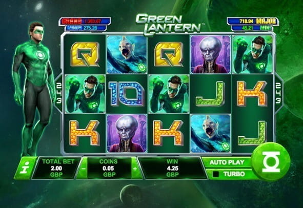 Zielony latarnik Zrzut ekranu