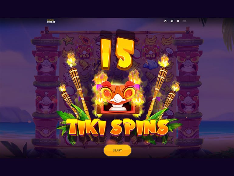 Tiki Fruits Totem Frenzy Ã© um emocionante jogo de cassino online com tema de frutas exÃ³ticas e totems. Captura de tela