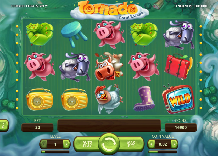 Tornado Farm Escape Slot - Tornado na Wsi Zrzut ekranu