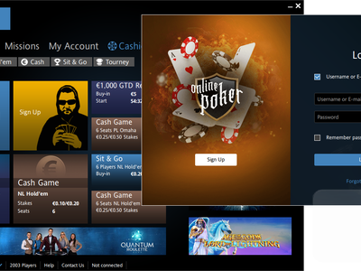 Tournament Poker - iPoker Network Screenshot