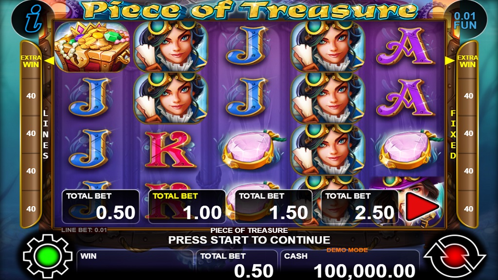 Treasure Quest Slot Screenshot