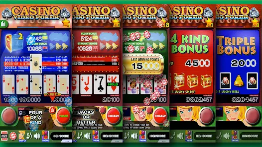 Triple Bonus Poker Screenshot