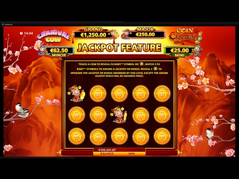 Triple Carnival Spielautomat Screenshot