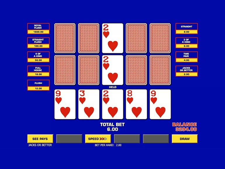 Triple Poker Captura de pantalla